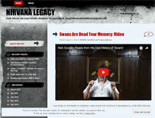 Tablet Screenshot of nirvana-legacy.com